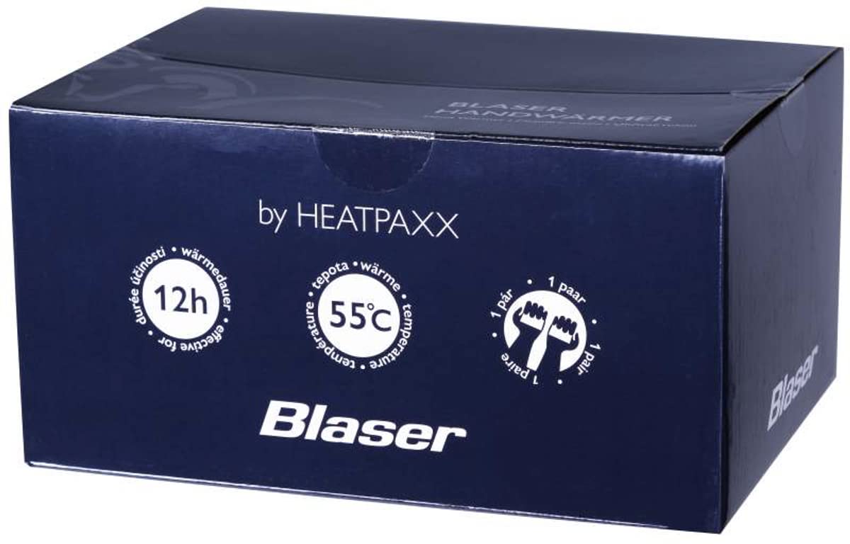 Blaser Scaldamani usa e getta, 50 gradi, cuscinetti termici per mani, scaldamani fino a 12 ore, dimensioni: 40 pezzi