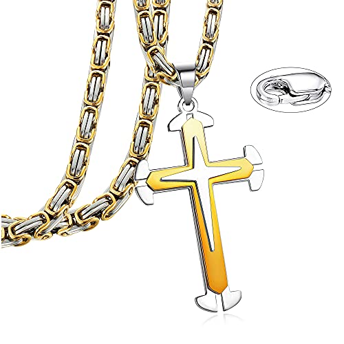 JeweBella Collana Uomo Gioielli Collana in