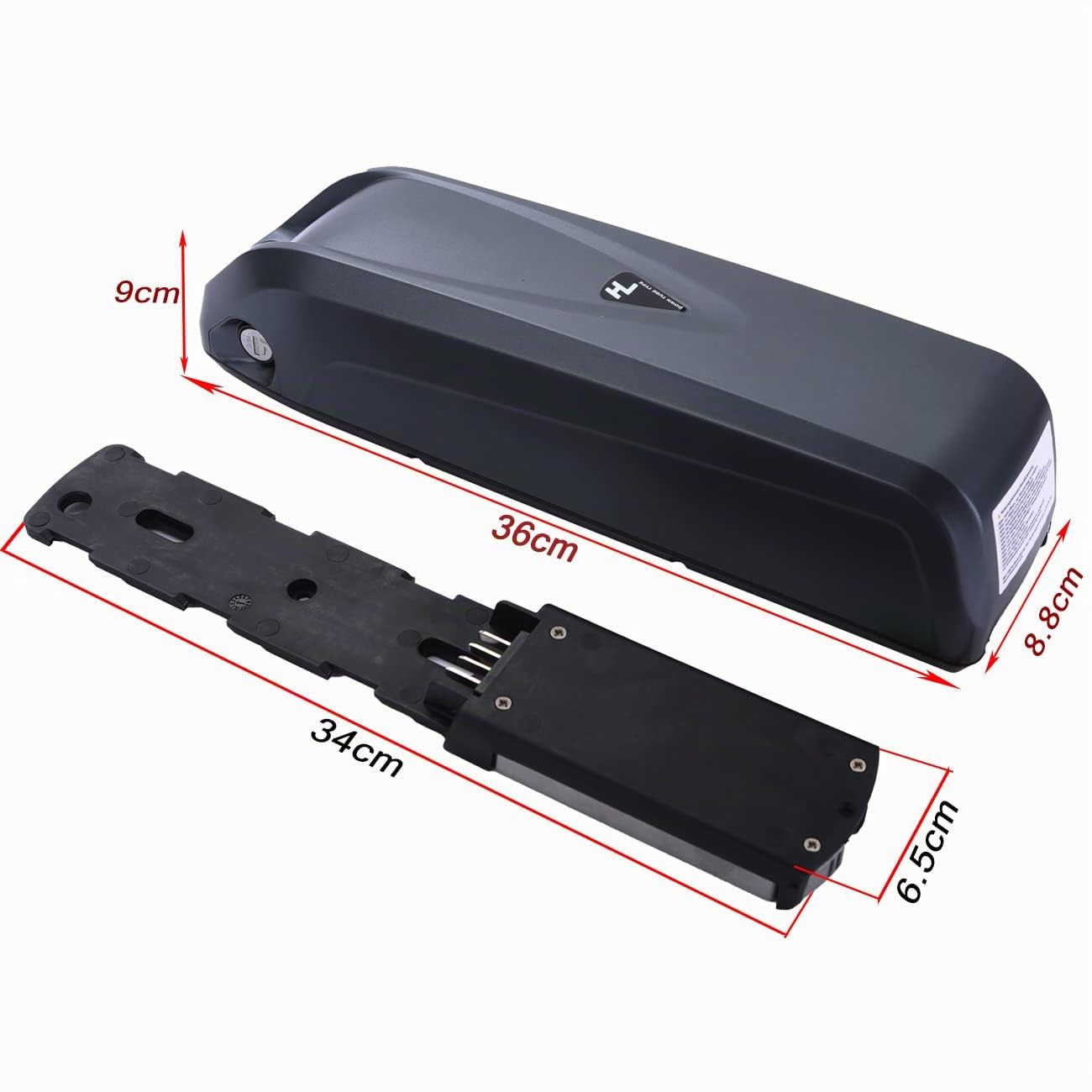 Ebike Hailong Batteria 36V 10.4Ah 385Wh Bicicletta elettrica Batteria al litio per VAUN MiFa Prophet Phylion