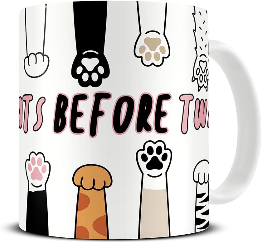 Magoo Cats Before Tw*ts Coffee Mug - Funny Cat Gift for Cat Lover - Toe Bean Appreciation - Cat Mug - MG955