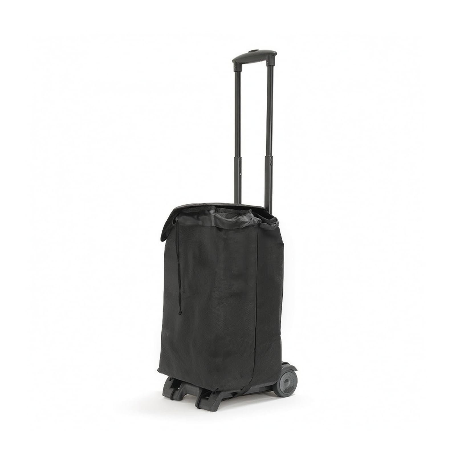 Sharplace Einkaufswagen Klappbar Einkaufsroller Einkaufskarre Transportwagen mit Abnehmbarer Tasche Oxford Wasserdicht Kompakt Zusammenfaltbar Leichtgängig Zwei, with Black Bag