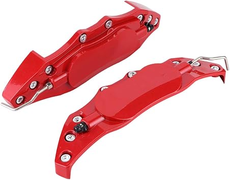Tbest Ed Caliper Covers, Brembo Caliper Covers, Brembo Caliper Covers 2Pcs Car Universal Disc Brake Caliper Fake Covers Left &Amp; Right Accessories RefitL L