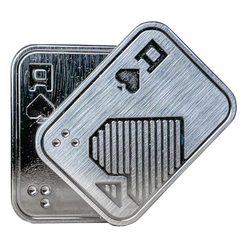 Metal Poker Fidget Slider for Stress Relief