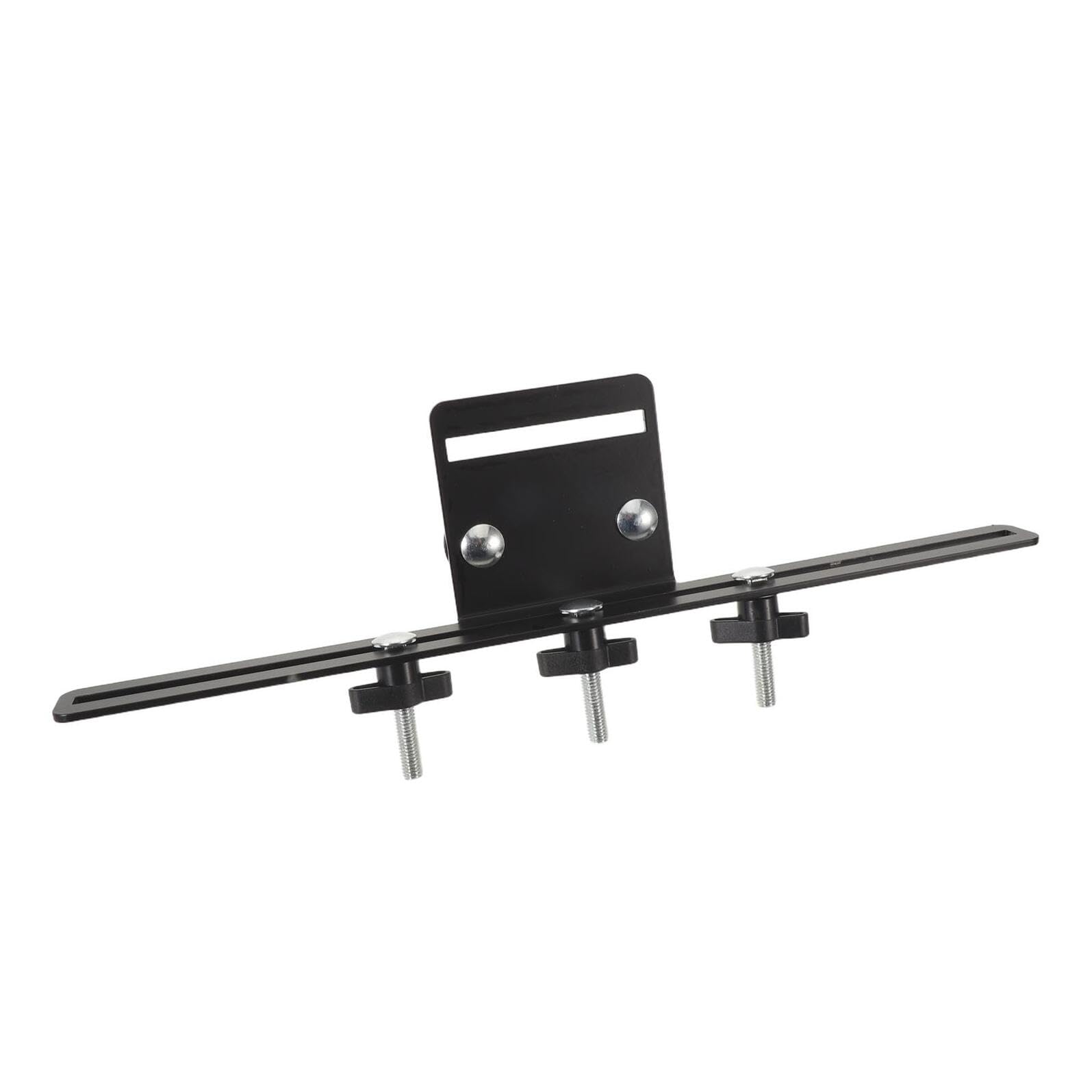 Supvox Kuhglockenhalter Metall mit Schnellverschluss Doppellagige Trommelhalterung Kompatibel für Schlagzeug Jam Blocks Stabiles Percussion Zubehör für Musiker