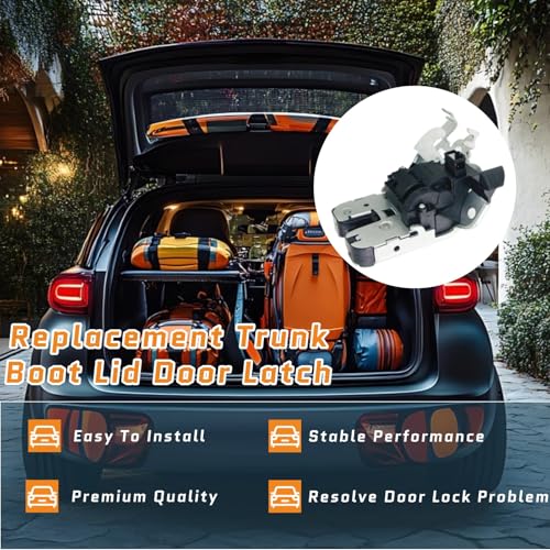 Image of Trunk Boot Lid Door Latch Liftgate Lock Latch Fit for Q7 TT RS7 RS6 Fabia Octavia Combi Rapid Toledo Jetta MK6 Jetta MK7 8R0827505 8R0827505A 5C6827505A