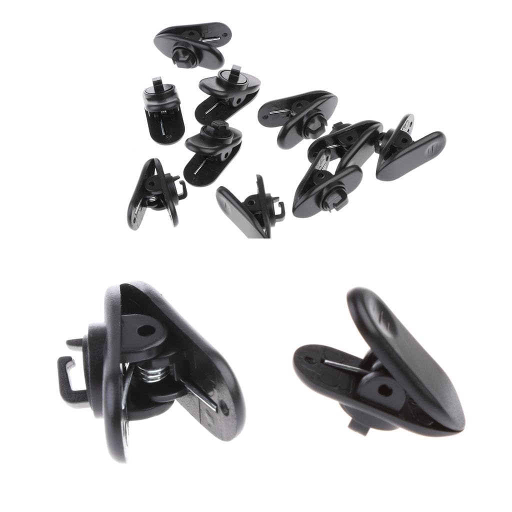 CALANDIS™ 20 Pieces Lavalier Mic Earphone Headset Tidy line Cable Collar Clip Black | Headphones | Portable Audio & Headphones-picture-33