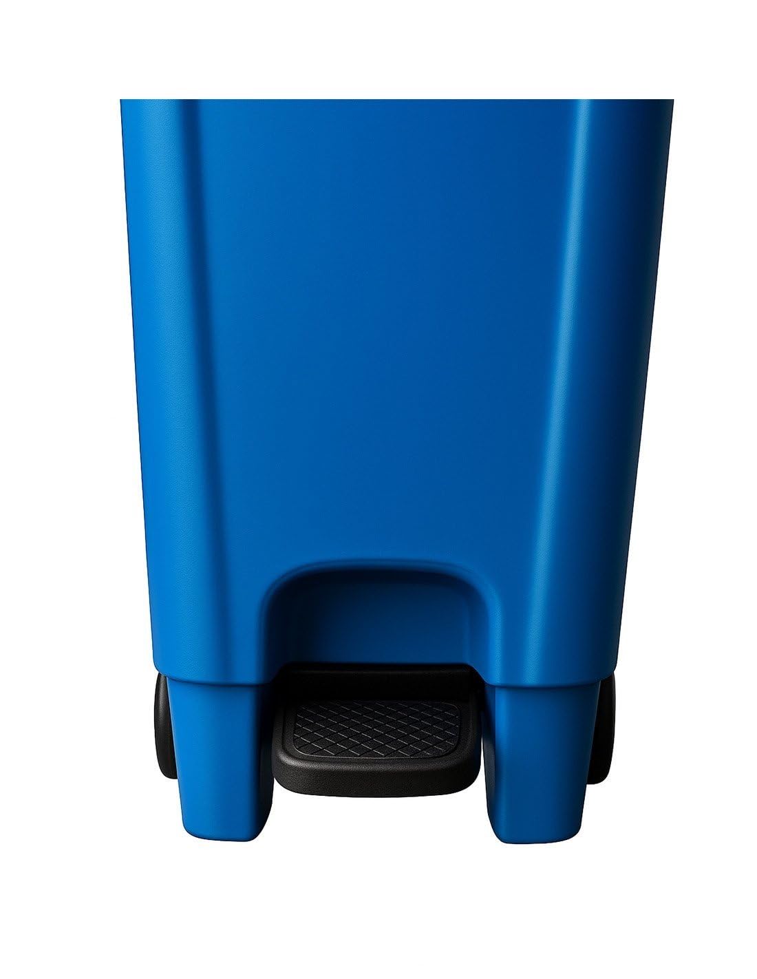 JARDIN202 - Contenedor de basura 120L - Con pedal - Azul
