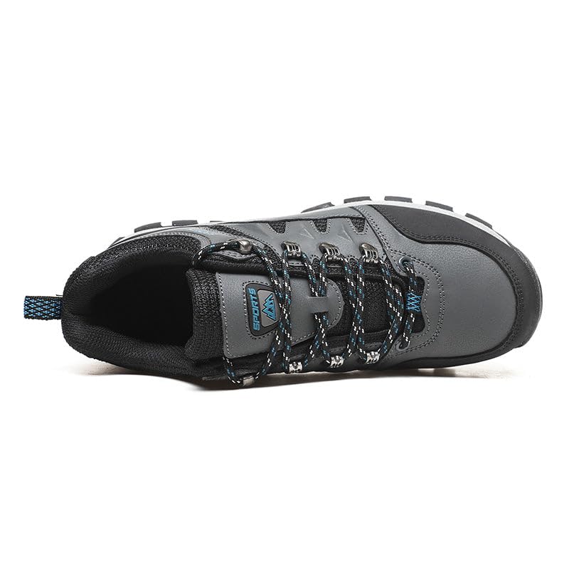 Herren Damen Wanderschuhe Wasserdicht Outdoor Anti-Rutsch Wanderstiefel Sportlich Bequem Leicht Outdoor Wandern Trekking Schuhe Braun/Schwarz Grau/Schwarz Violett/Grau Orange 36-46 EU