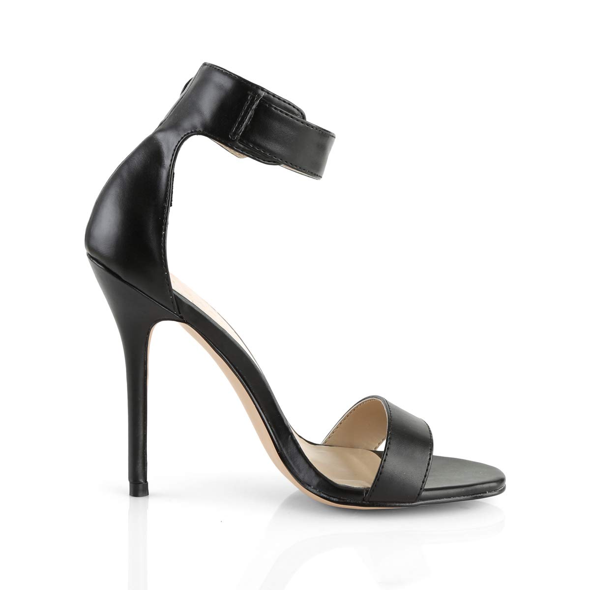 Pleaser AMUSE-10, Damen Knöchelriemchen Sandalen