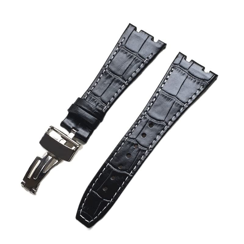Bracelet de montre cuir véritable AP Off Shore fermoir déployant