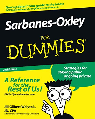 Télécharger Sarbanes-Oxley For Dummies Second Edition Livre eBook France