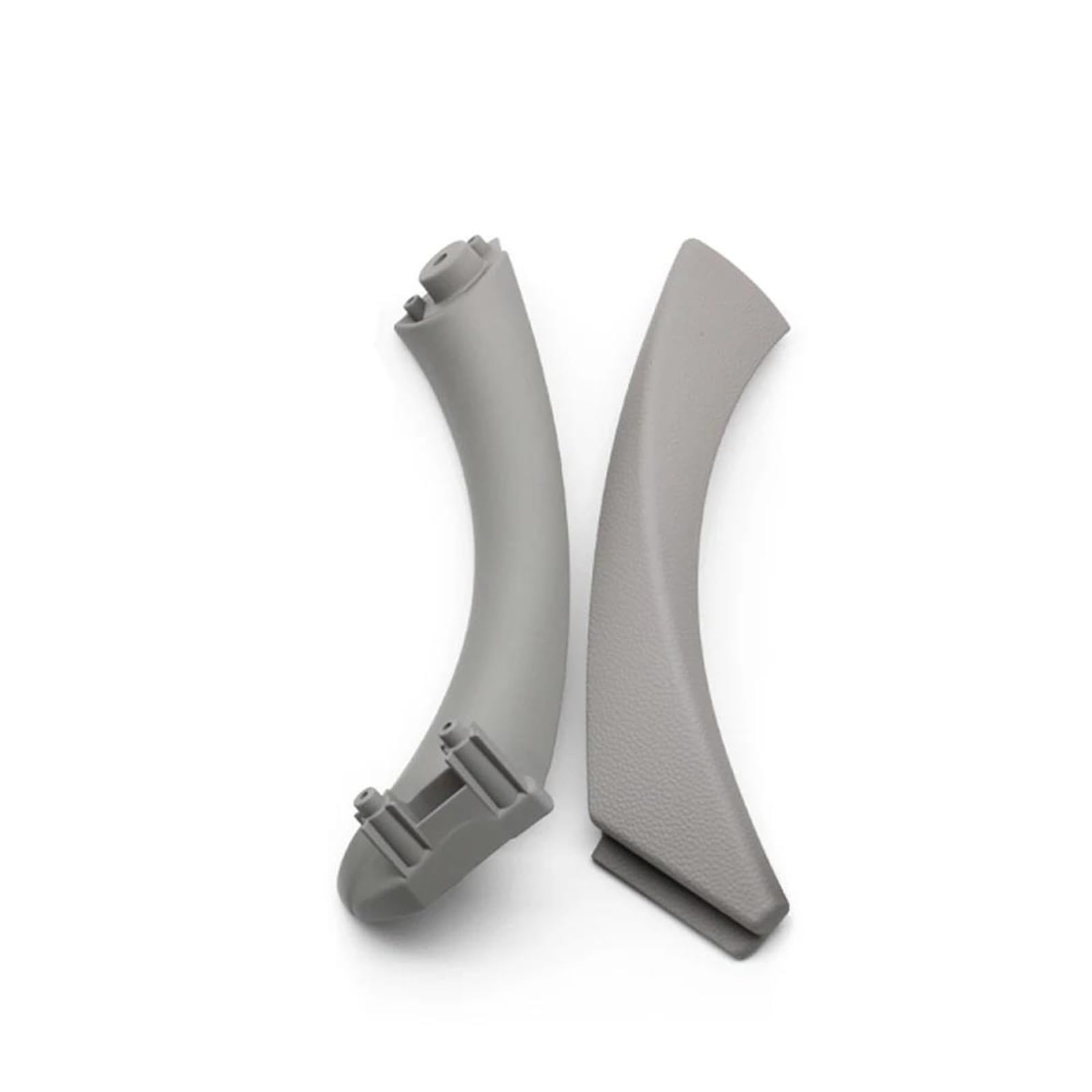 ZAPORA Left Right Car Interior Door Inside Handle with Handle Cover Trim Replacement for BMW 3 Series for Coupe E92 2006-2010 Handle Cover(Titanium Right)