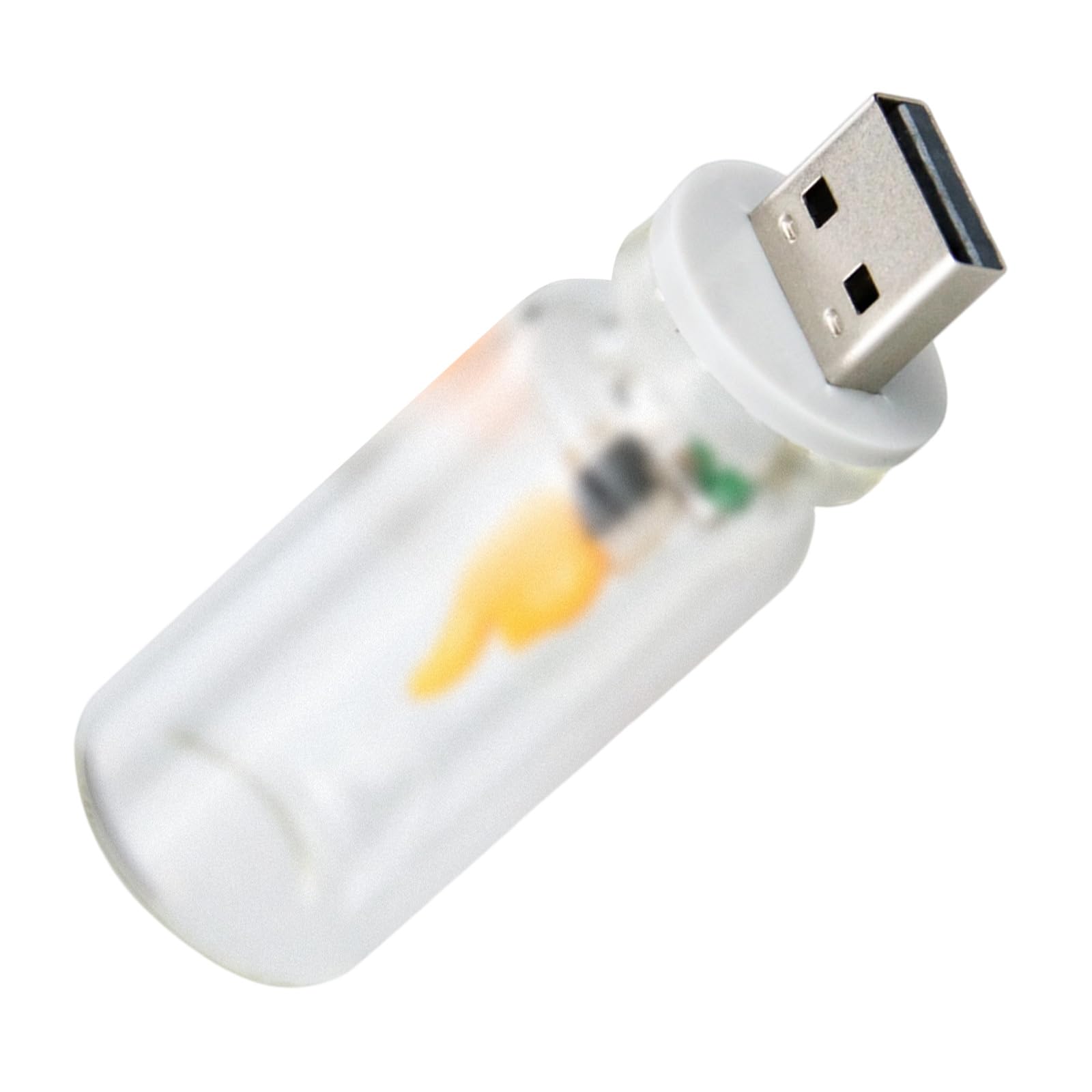 Nucelit Portable LED Simulated Flame Decoration USB Powered Night Light for Parties Camping Home Decors Camping Surrounding Lighting