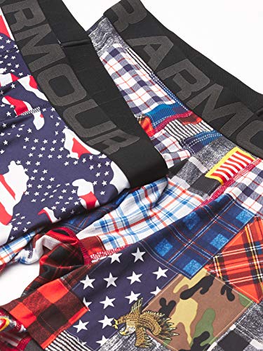 Image of Under Armour mens Multi-pack Performance Tech Boxerjock Brief, 6 inch Inseam, All-day Comfort & Soft