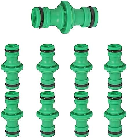 XSHAO 14-tlg. Gartenschlauch-Verbinder Set - 1/2 Zoll Kupplungen Mit Hahnanschluss