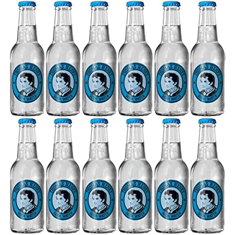 Thomas Henry Soda Water - aussergewöhnlich prickelnd 12er Set Soda Water zum Mixen deiner Longdrinks und Cocktails Cover