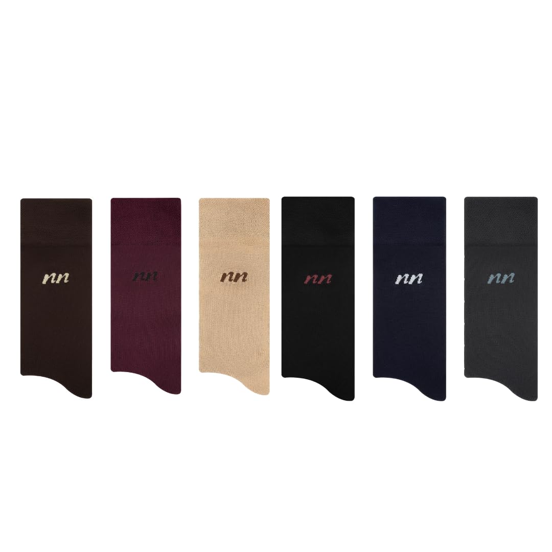 Chaussettes en Bambou, 6 Paires de Luxe Chaussettes, Super Doux et Respirant, Coffret Cadeau avec Chaussettes pour Hommes et Femmes, Taille 37-40 et 41-46