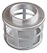Dayton 2EHE8 SuctionStrainer, 7 Dia, 4 NPT, Side Sq Perf