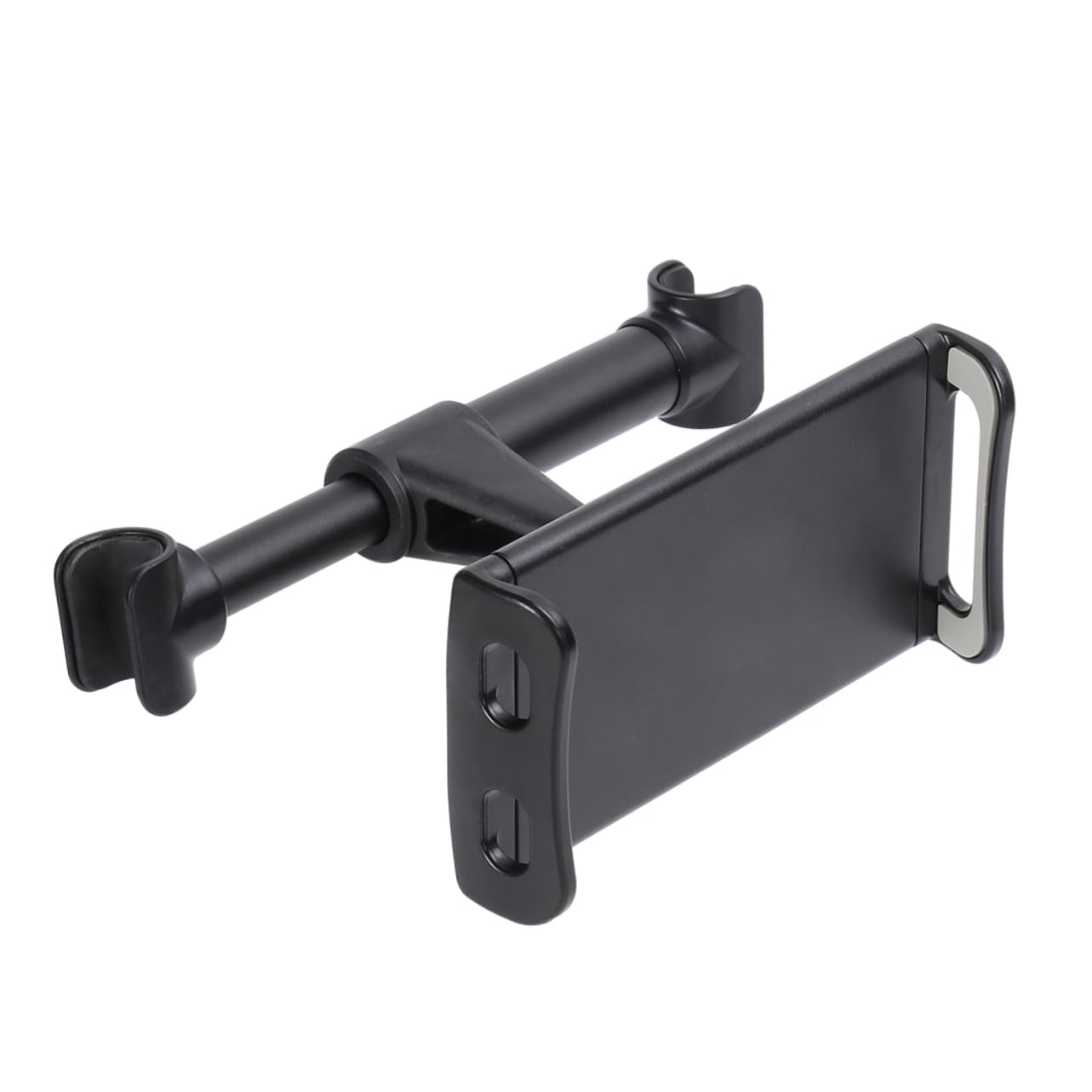 KONTONTY 360° Rotatable Car Headrest Bracket 3-Stage Design for Phone/Tablet Mount