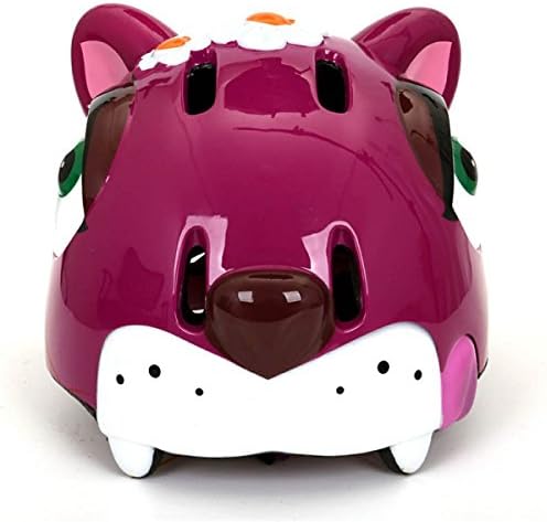 Purple Donkey Bicycle Cycling Bike Helmets Protective Gear with Tail Warning Light for Toddler Child Children Kids,Ultra-light Outdoor Sports Kids Safety Helmet Hard Hat for Boy Girl Student Pupil