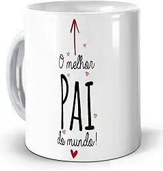 FJ Utilitys - Caneca Presente Para O Dia Dos Pais O Melhor Pai do Mundo