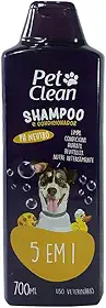Shampoo para Cães 5 em 1-700ml, Pet Clean