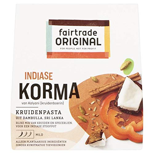Fairtrade Original especias Pasta Korma 75G