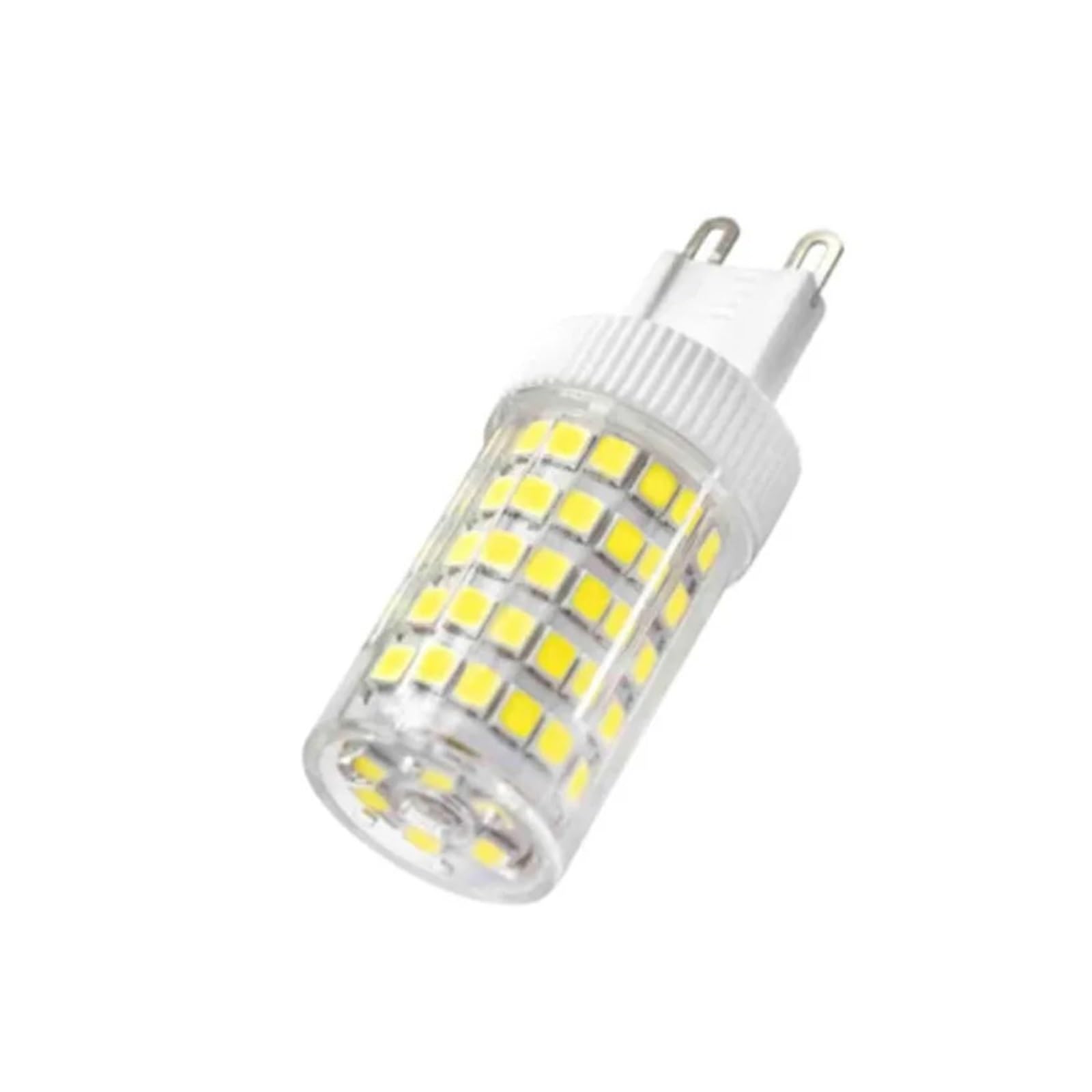 5 Sztuk Jasne Małe Mini G9 Żarówka LED Kukurydza Światło 86 Diod Led 10w 3000k 6000k Wymień 80w 100w Lampa Halonowa Niskie ZużYcie Energii(White 6000k 6500k)