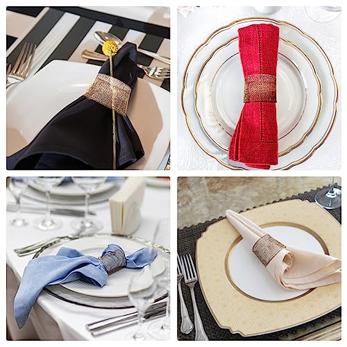 Codohi COZD001X150 150Pcs Burlap Napkin Rings thumb #6