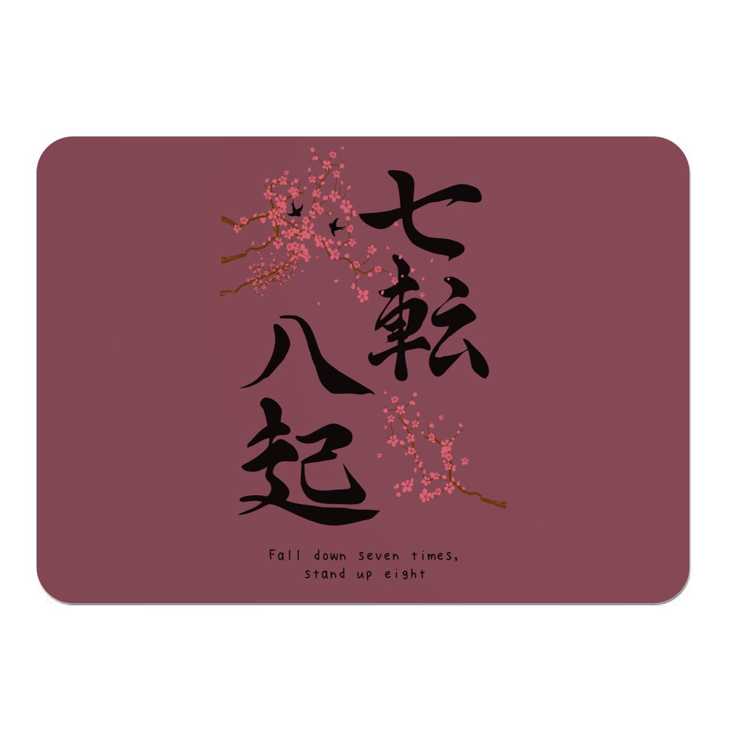 Lot de 4 sets de table rouge dessous en liège souple napperon Asie Japon