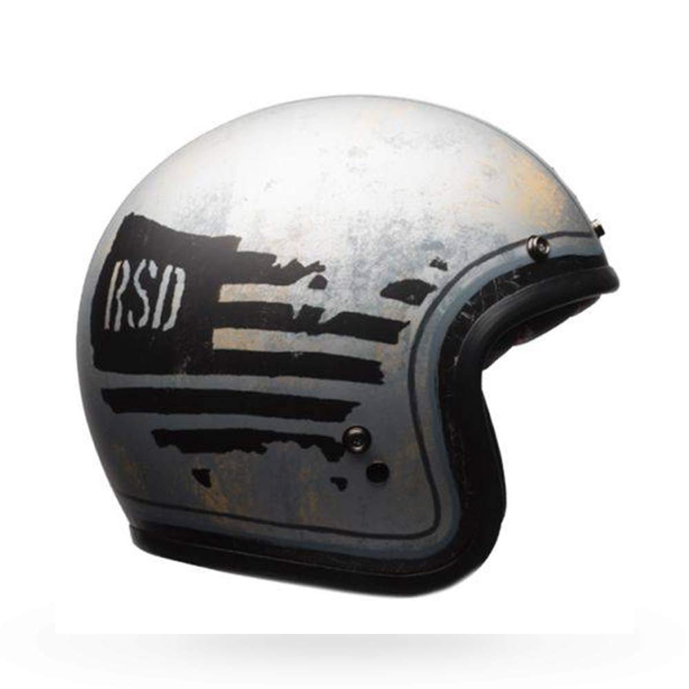 Bell 500 SE 2017 Adult Motorcycle Helmet RSD 74 Black Silver Size 2XS