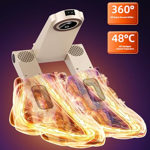 Secador eléctrico Vikye para calzado portátil y plegable miniatura 4