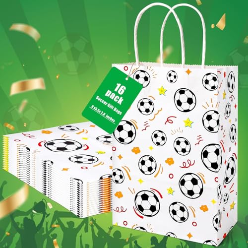 Shindel 16 Pack Party Favor Bags, 5.5
