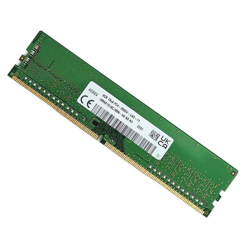 Image of 8 GB DDR4 SDRAM Desktop Memory Module, 2666 MHz, 240 Pin, PC4-2666 (3 Year Warranty)