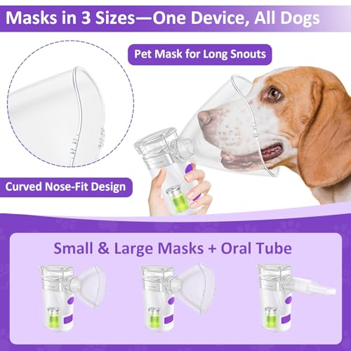 Image of Dogs Mist Care Device for Breathing Problems