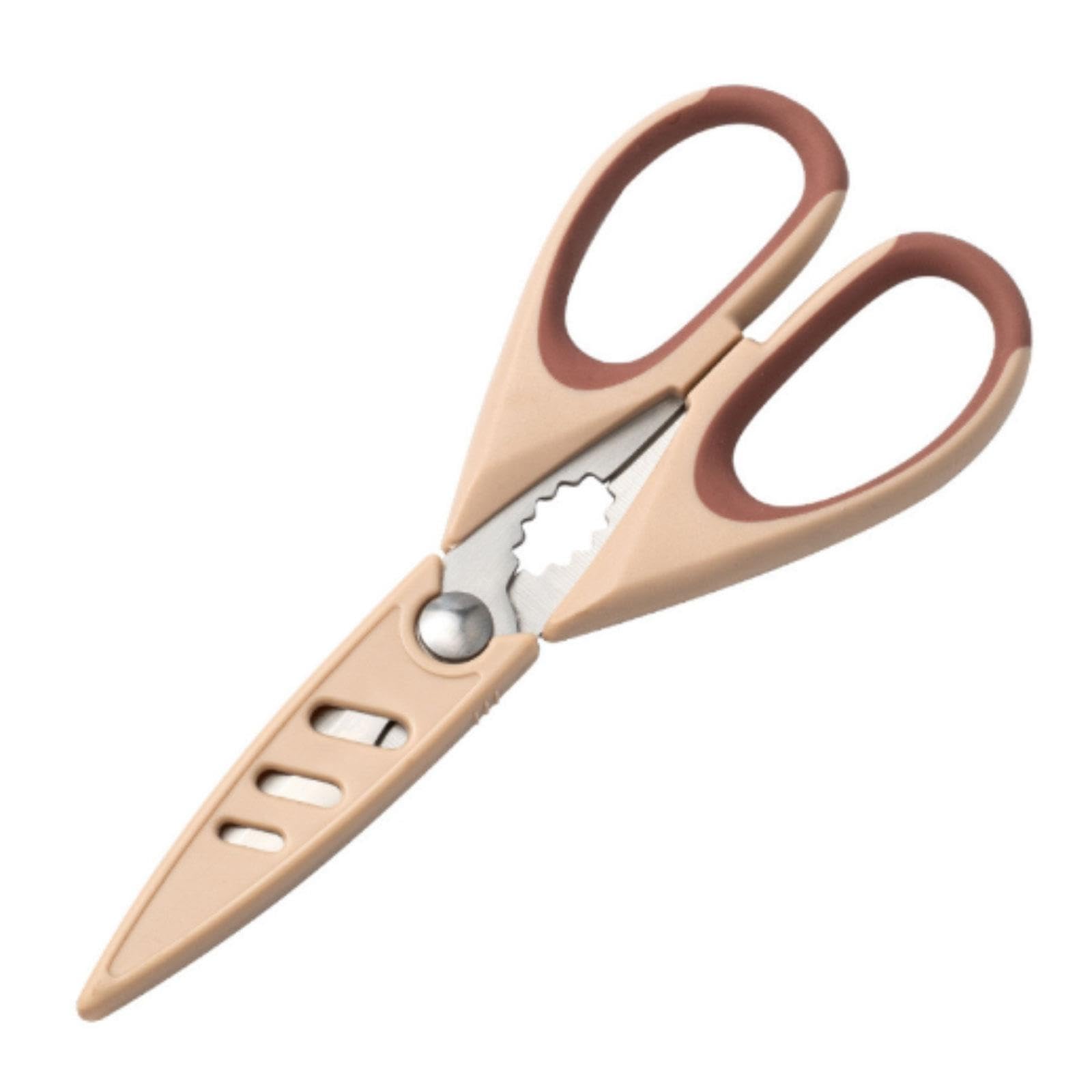 Tijeras de cocina multiusos de acero inoxidable