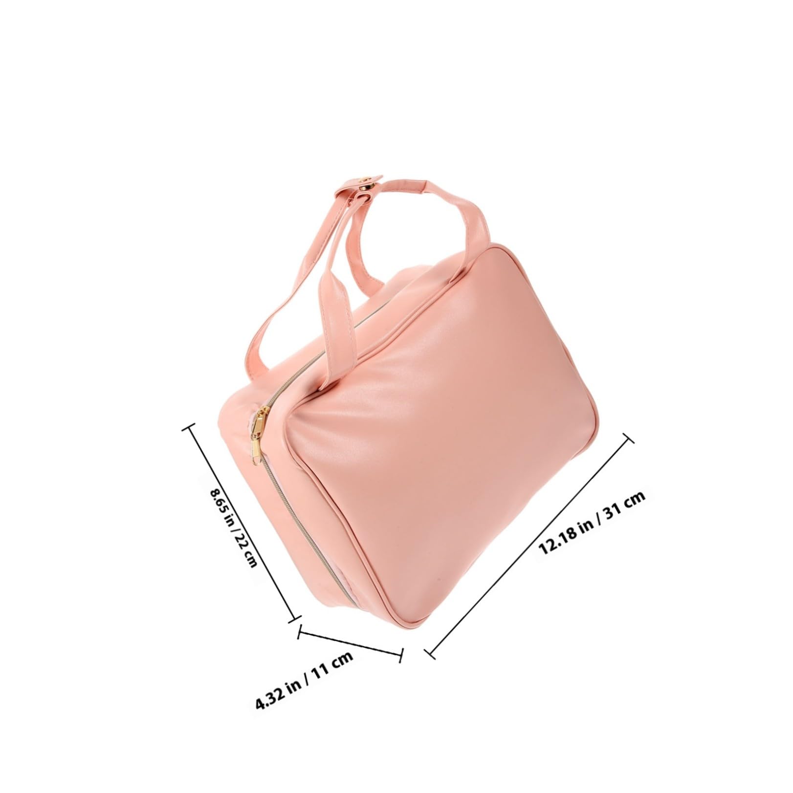 CALLARON Durchsichtige Kulturtasche aus Pu Leder mit Großem Fassungsvermögen und Mehreren Fächern Hängende Kosmetiktasche für Reisen und Outdoor