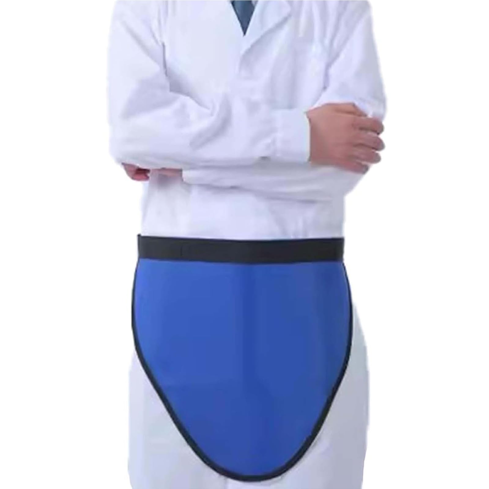 RöNtgenschutz-Blei-SchüRze Tragbar Robust 0,5 Mmpb Blei HalbschüRze Sicherheitssicherheit wasserdichte SchüRzen FüR Xray-Techniker,0.5mm pb/45 * 45cm