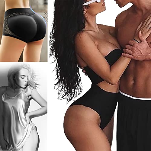 YIQI Silicone Panty with Pee Device Silicone Briefs Food Grade for Crossdresser Drag Queen (Nude Color, Cropped Pants)4