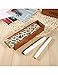 Produktbild JJZS Wohnaccessoires Holz Schmuck Fall Box Desktop Schreibwaren Speicherorganisator Make-Up Schmuck Uhr Ohrringe Halskette Verwenden Sie 4 Arten