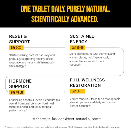 Image of The Wellness Project (TWP) Liposomal KSM-66 Ashwagandha 600mg (Root-only Extract) - 2-Month Supply | Supports Calm, Energy & Relaxation | Comes with Certificate of Analysis | Pack of 60 Tablets
