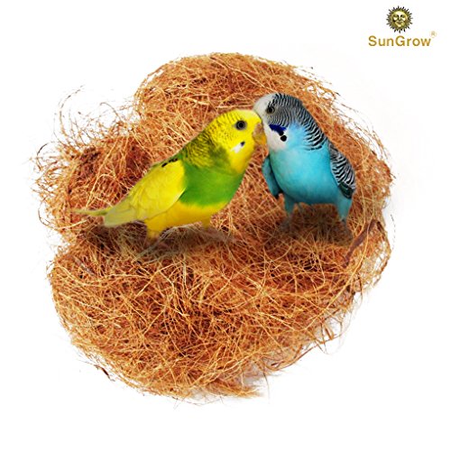 Sungrow MARIMO PET STORE Finch Coconut Fiber, Loose Bedding Substrate For Birds Nest Cages, Nesting Material For Budgie Hummingbird Canary Parakeet thumb #5