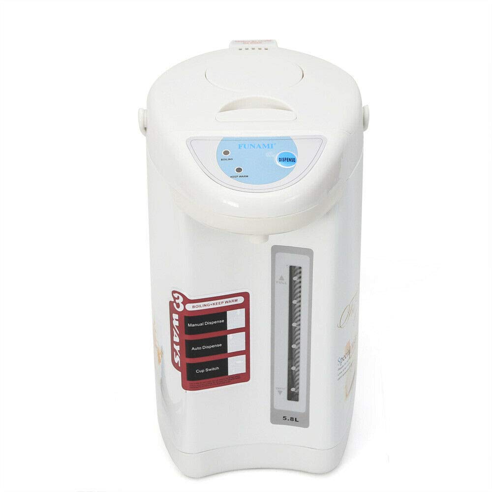 Termopot Dispensador De Agua Caliente 4L - Acero Inoxidable, 750W - Mantiene El Calor