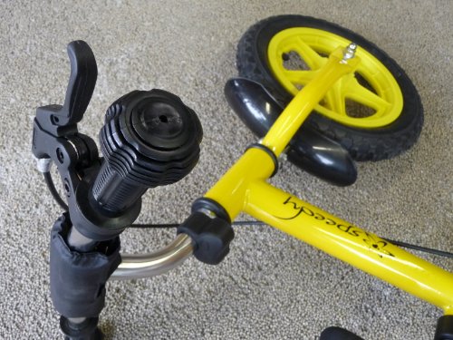 point-kids Laufrad Kinderlaufrad 12 Zoll gelb – Bild 4