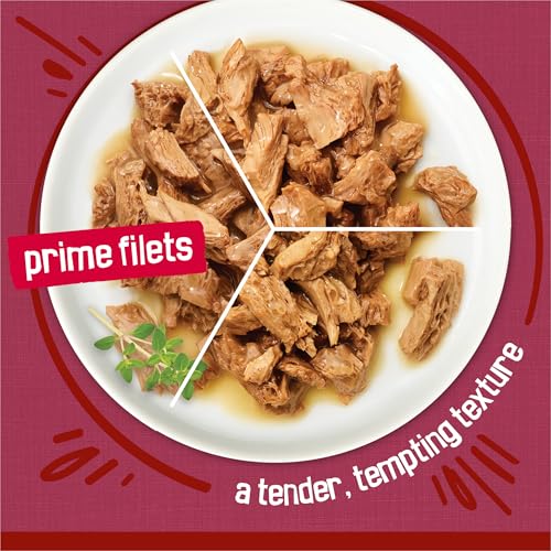Purina Friskies Prime Filets Wet Cat Food in Gravy Variety (24) 5.5 oz Cans - image 4
