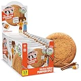 Lenny & Larry's The Complete Cookie, Pumpkin Spice, 4-Ounce Cookies (Pack of 12)