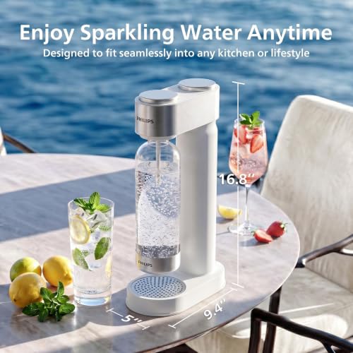 Philips Sparkling Water Maker & Soda Streaming Machine, ADD4902WHOQ/37 - image 5
