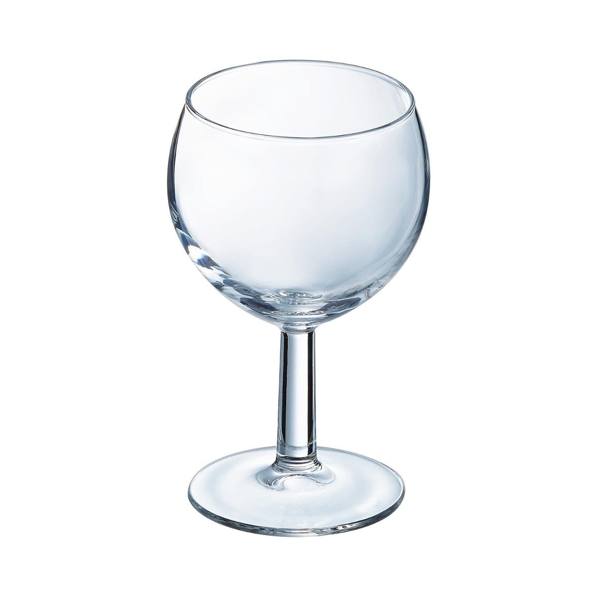 Arcoroc Stielglas, 19 cl, Ballon, 24 Gläser