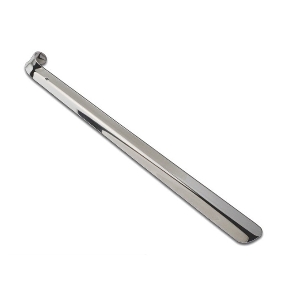 Shoe Horn, Shoe Horn Long Handle, Long Shoe Horn, Shoehorn - Metal Shoe Horn for Men,Women,Seniors,Kids, New 2019 Model with 1.7mm Thick Steel, 16 Inch Long Handled Shoe Horns
