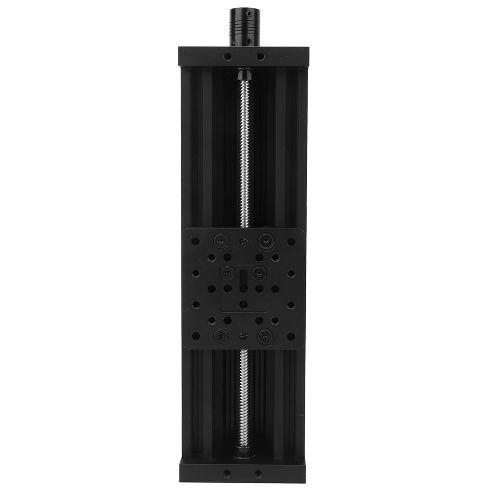 3D-printer schuiftafel, schroef dia lineaire tafel aluminiumlegering 3D-printer graveermachine Lood 2 mm zwart/zilver(zwart-250mm